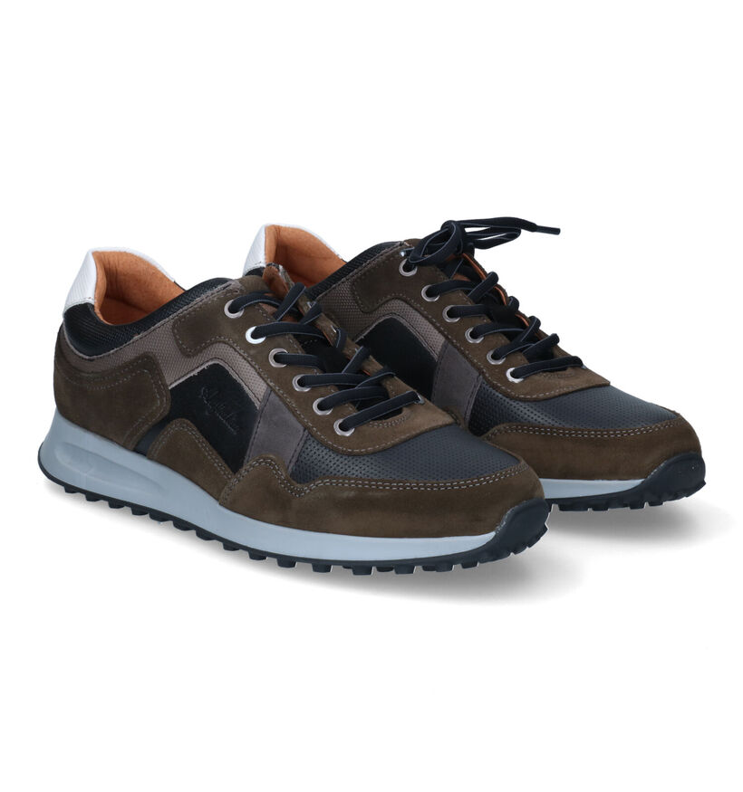 Australian Rebound Chaussures à lacets en Bleu pour hommes (306714) - pour semelles orthopédiques