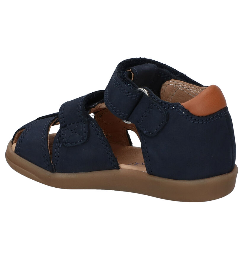 Shoo Pom Pika Scratch Blauwe Sandalen in nubuck (288575)