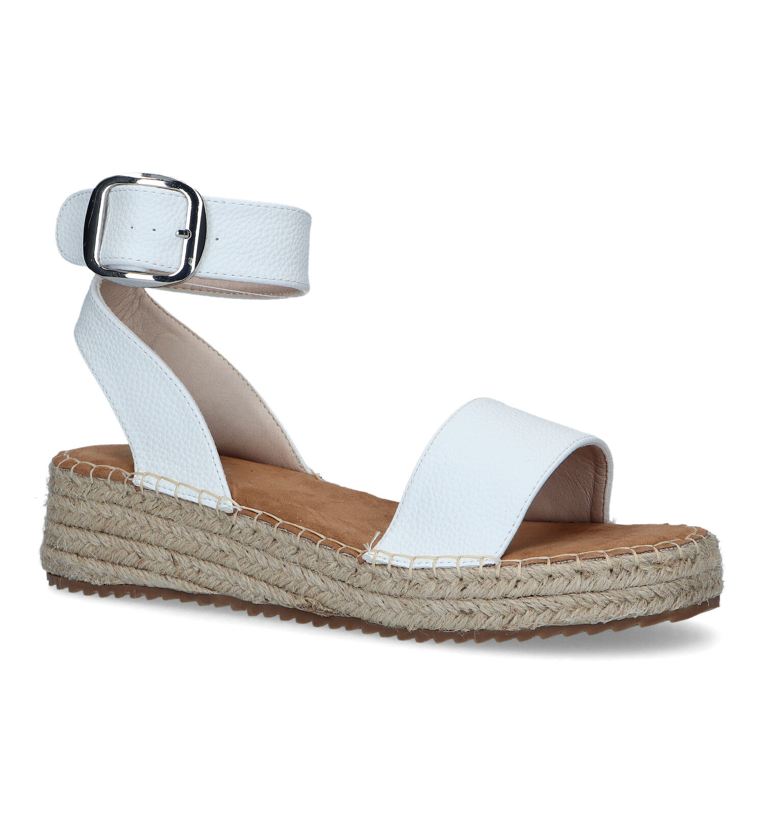 Posh by Poelman Witte Sandalen Dames Sandalen Online op TORFS.BE