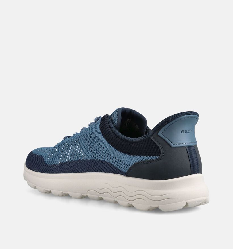 Geox Spherica Blauwe Lage Slip-on Sneakers voor heren (368016) - geschikt voor steunzolen