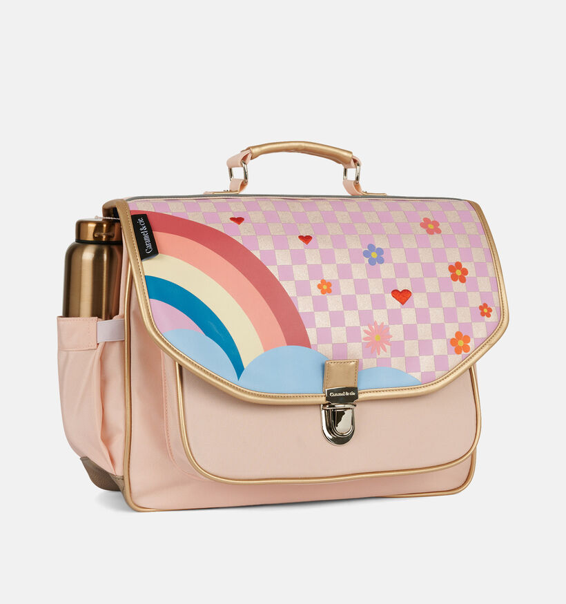 Caramel & cie. Happy Sky Cartable en Rose pour filles (359317)