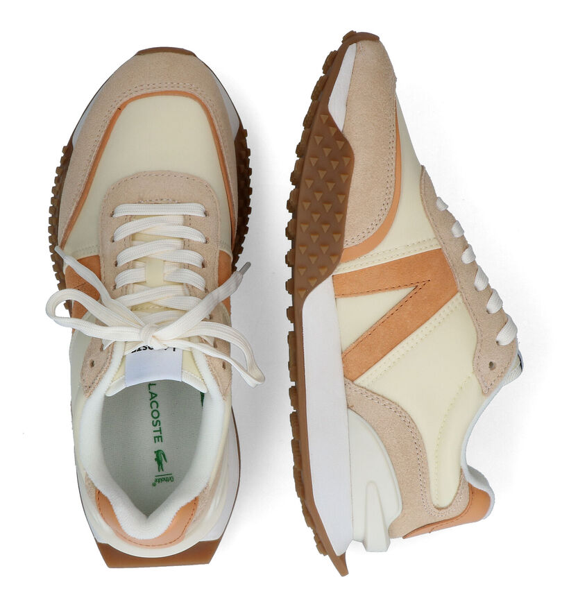 Lacoste Spin De Luxe Baskets en Beige en textile (313496)