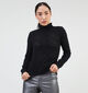 Vila Ekka T-shirt manches longues en Noir pour femmes (348741)