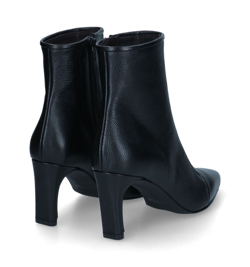 Zinda Bottines à talons en Camel pour femmes (314378)