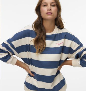 Vero Moda Truien Blauw/Rood