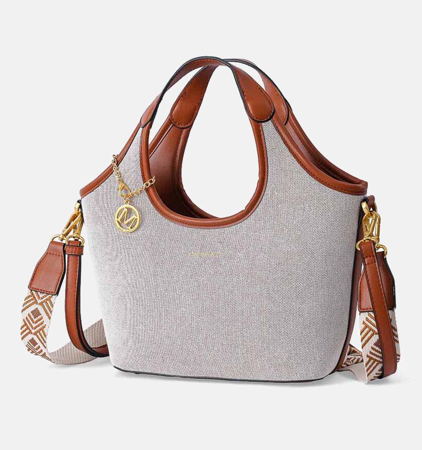Mac Alyster Grijze/Cognac Crossbodytas voor dames (372859)