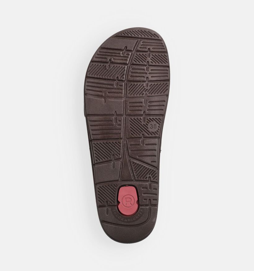 Rohde Rodigo Nu-pieds plates en Vert kaki pour femmes (373773)