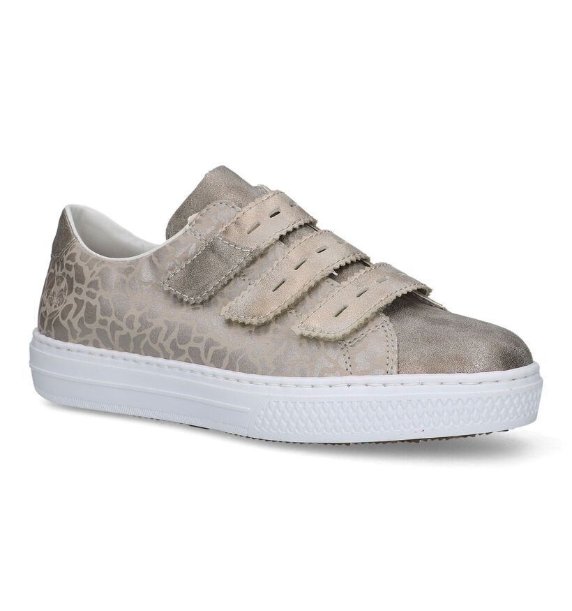 Rieker Baskets casual en Beige pour femmes (320330)