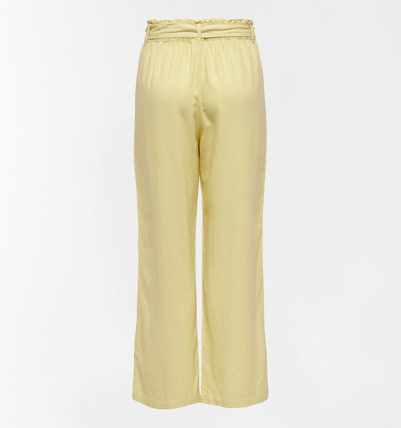 JDY Pantalon Large en Jaune (311836)