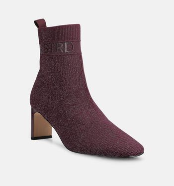 La Strada Bottines Bordeaux