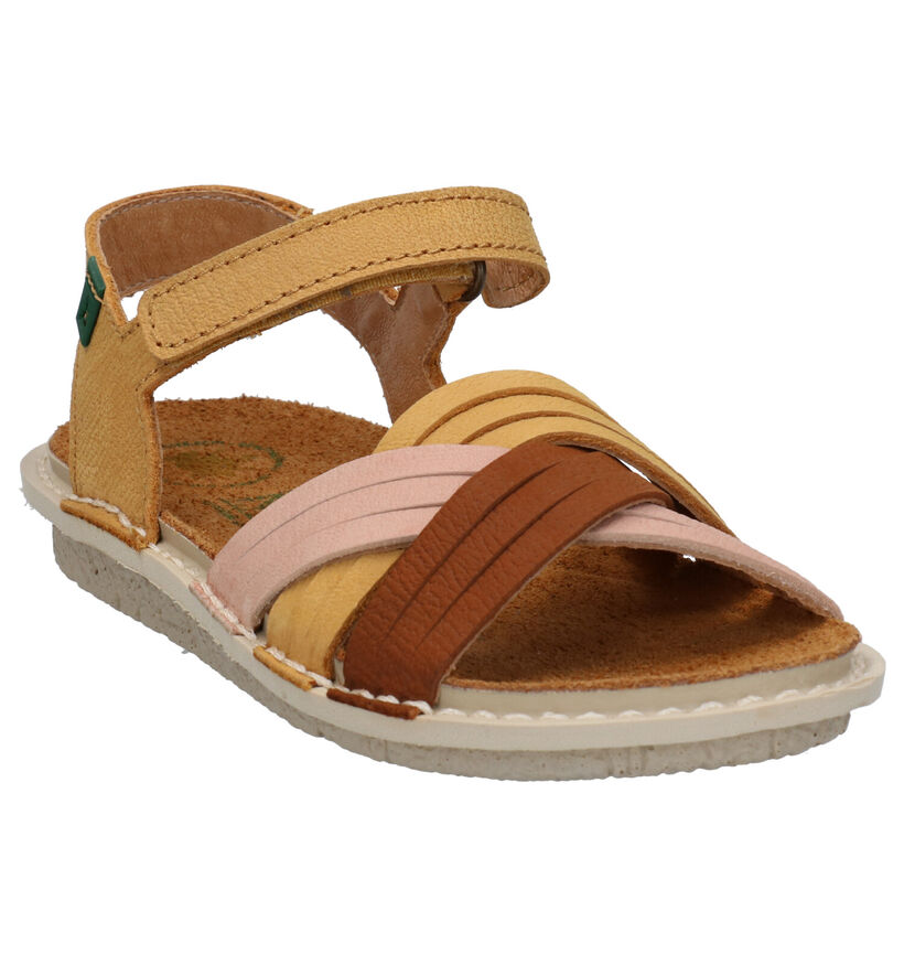 El Naturalista Terra Gele Sandalen in nubuck (288645)