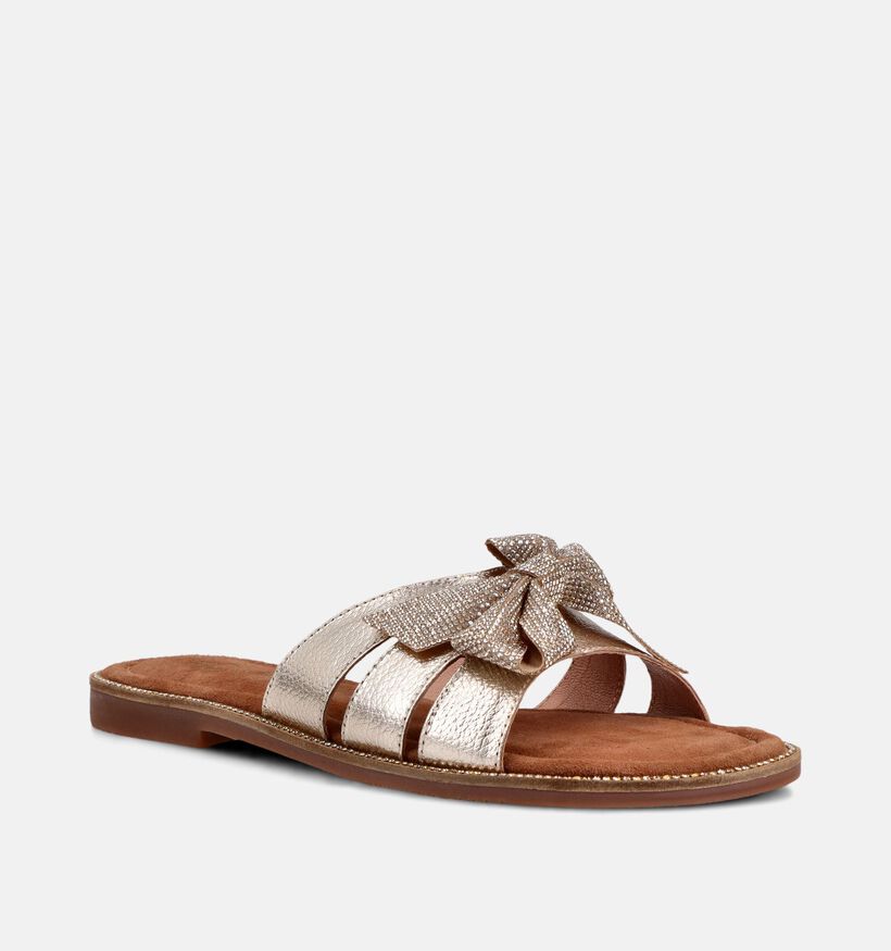 Marco Tozzi Nu-pieds en Or pour femmes (371840)