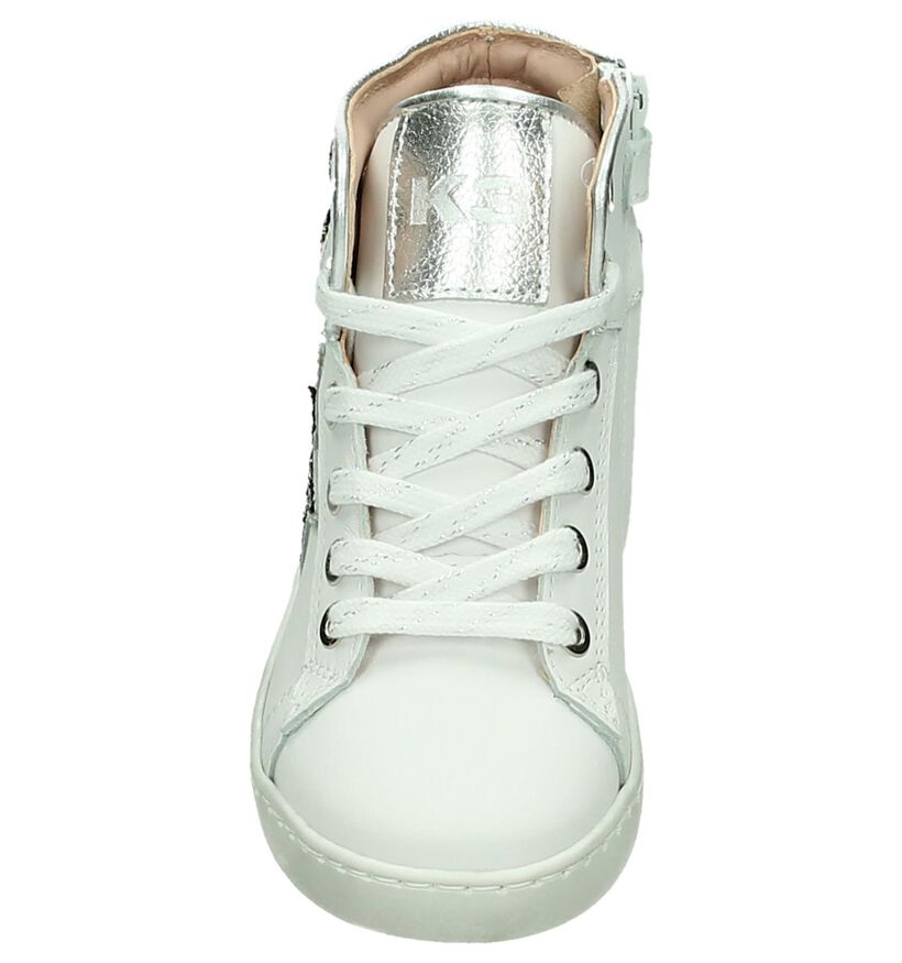 Witte Hoge Schoenen K3 in leer (192012)