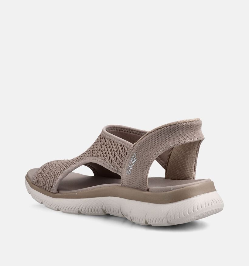 Skechers Summits Sandal Sweetly Evolved Taupe Sandalen voor dames (371263)