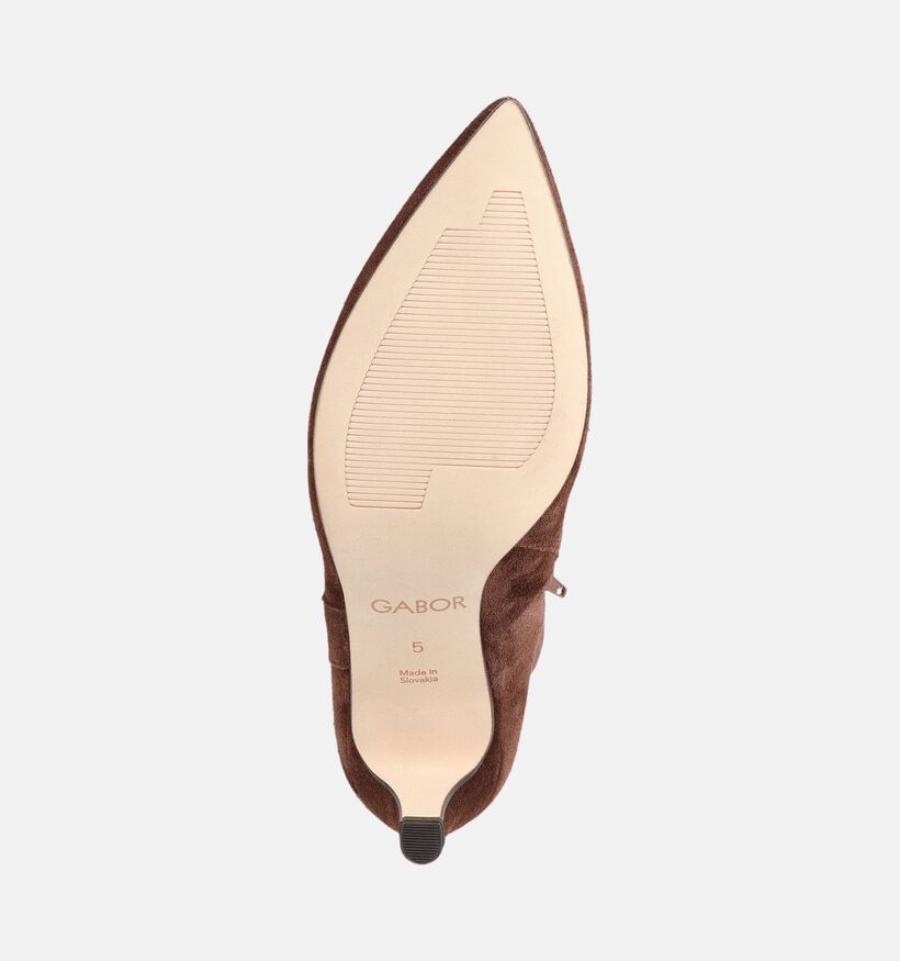 Gabor Bottes hautes en Marron pour femmes (380061)
