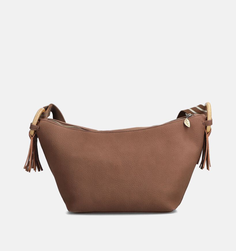 Woomen Sacs porté croisé en Marron pour femmes (364367)