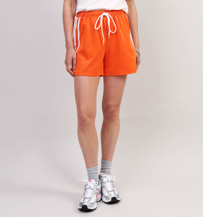 Pieces Frack Oranje Short voor dames (359045)
