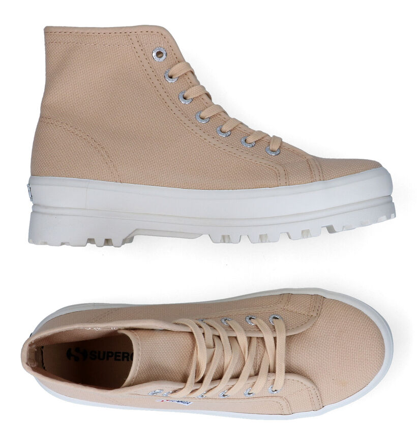 Superga Alpina Baskets en Beige pour femmes (305731)