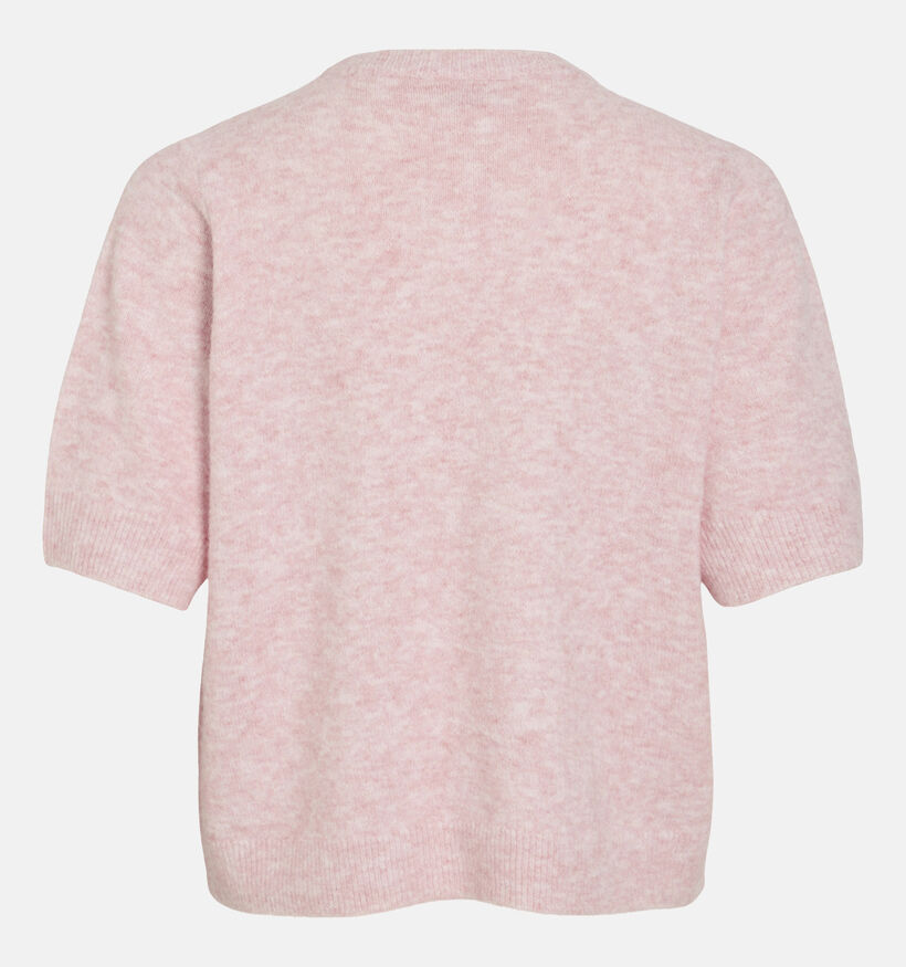 Vila Isebora Roze Cardigan met Halflange Mouwen voor dames (366150)