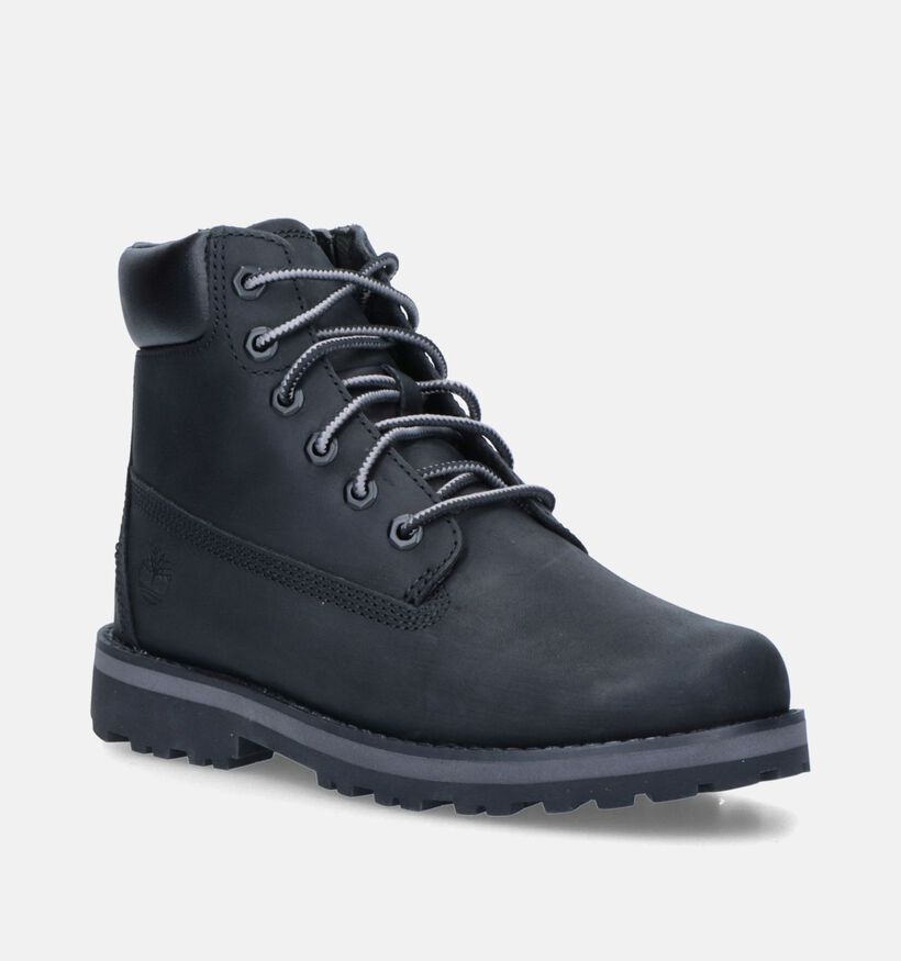 Timberland Courma Kid 6 Inch Zwarte Bottines voor jongens, meisjes (345263) - geschikt voor steunzolen