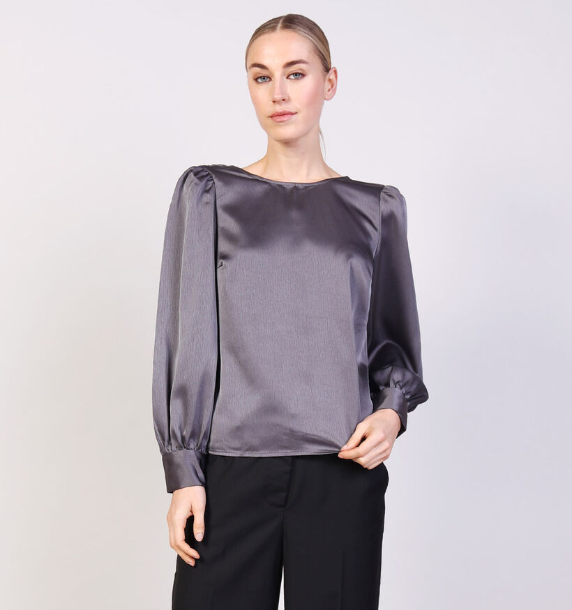 Vila Lone Blouse en Gris pour femmes (365592)
