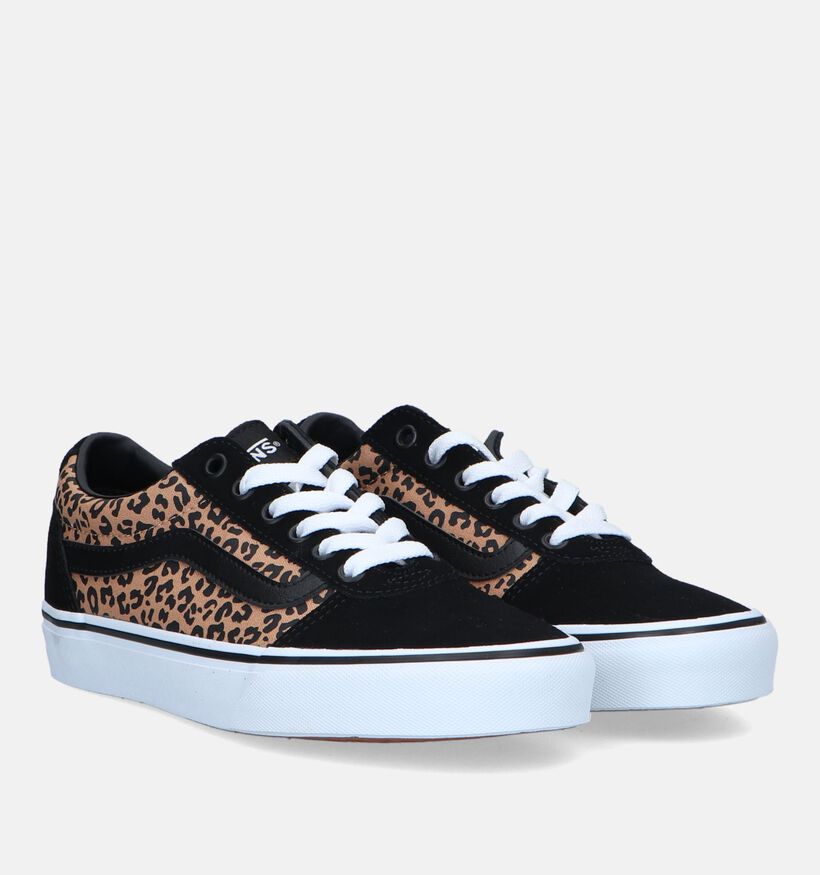 Vans Ward Zwarte Skate sneakers voor dames (327994)