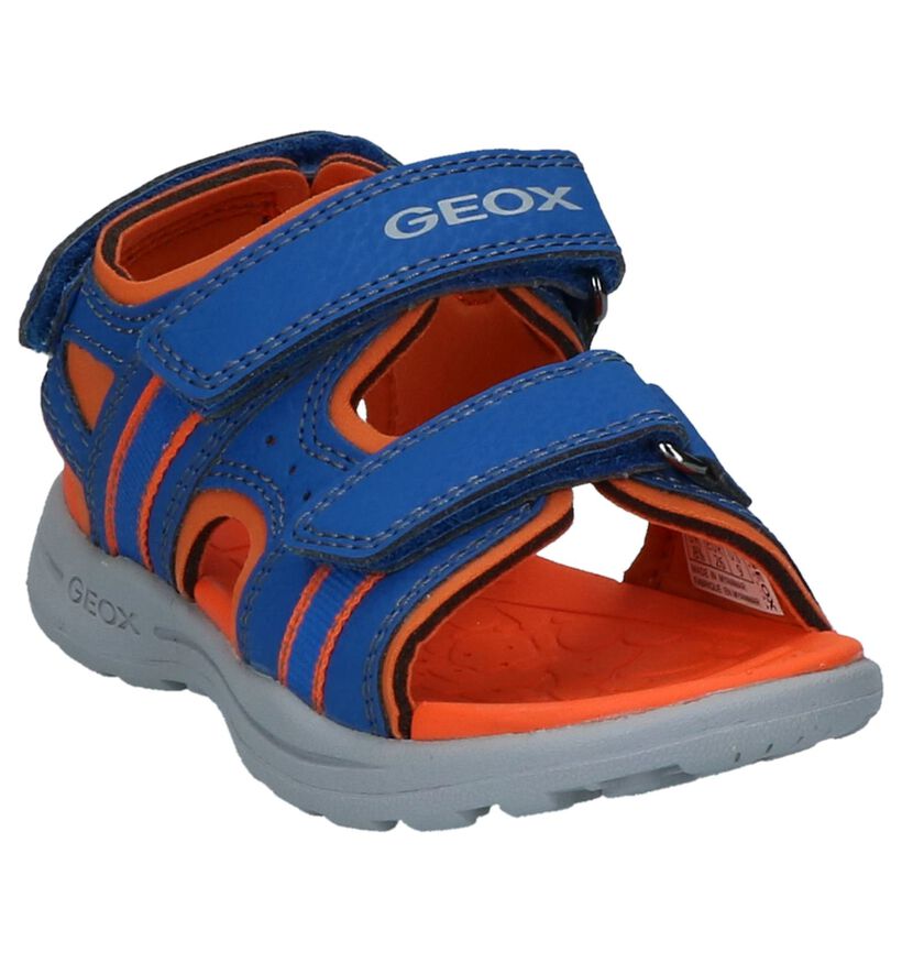 Geox Sandales en Bleu en simili cuir (213170)