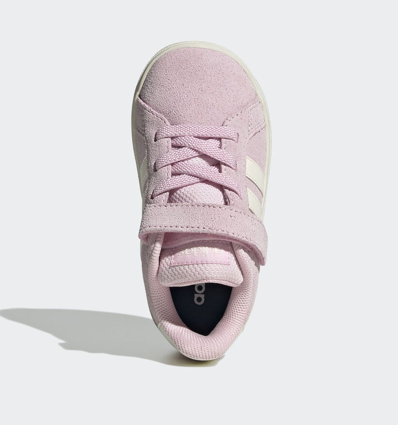 adidas Grand Court 00s Lichtroze Sneakers voor meisjes (359660) - geschikt voor steunzolen