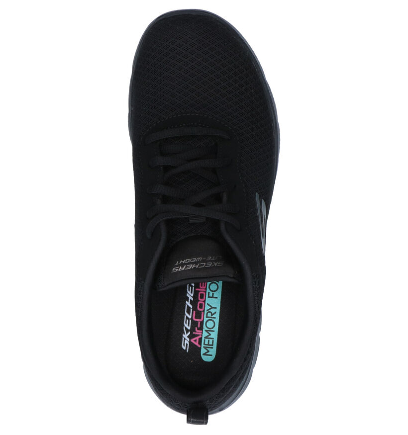 Skechers Zwarte Sneakers in stof (265018)