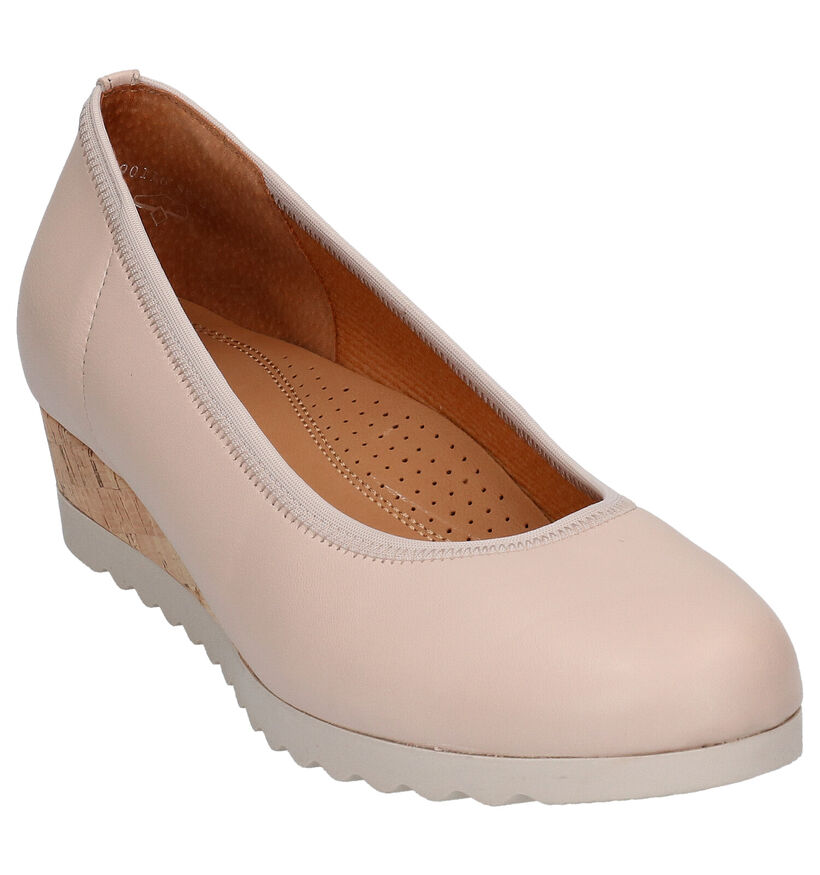 Gabor Easy Walking Witte Pumps in leer (272191)