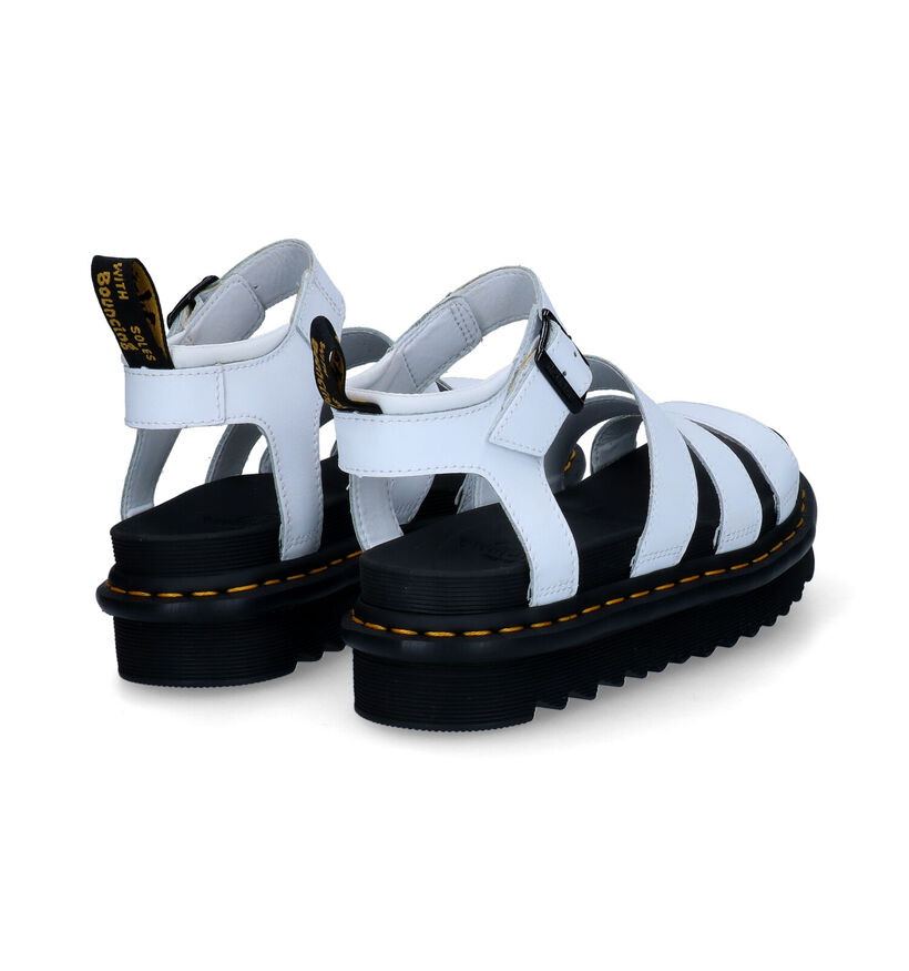 Dr. Martens Blaire Witte Sandalen voor dames (303538)