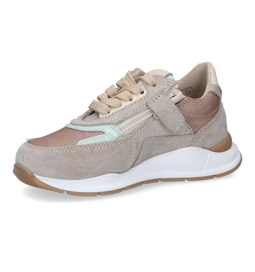 Hip Beige Sneakers voor meisjes (307354) - geschikt voor steunzolen