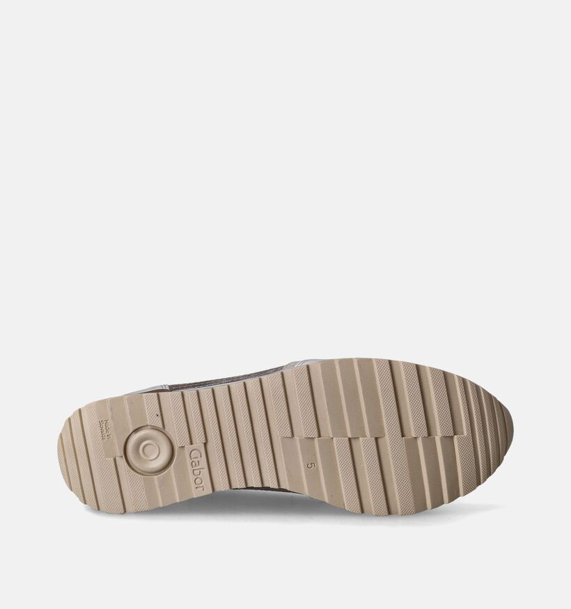 Gabor OptiFit Beige Sneakers voor dames (352047) - geschikt voor steunzolen