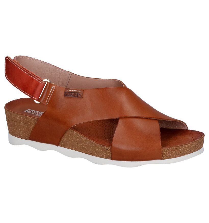 Pikolinos Mahon Cognac Sandalen voor dames (339571)