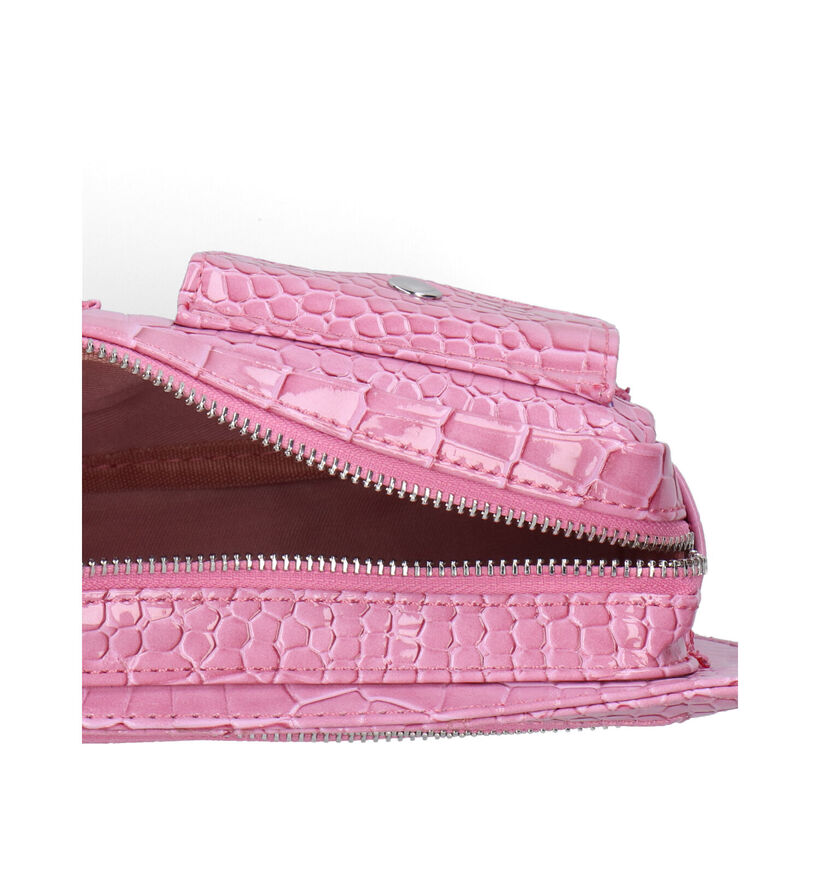 Hvisk Brillay Croco Vegan Sac port&eacute; crois&eacute; en Bleu en simili cuir (301350)