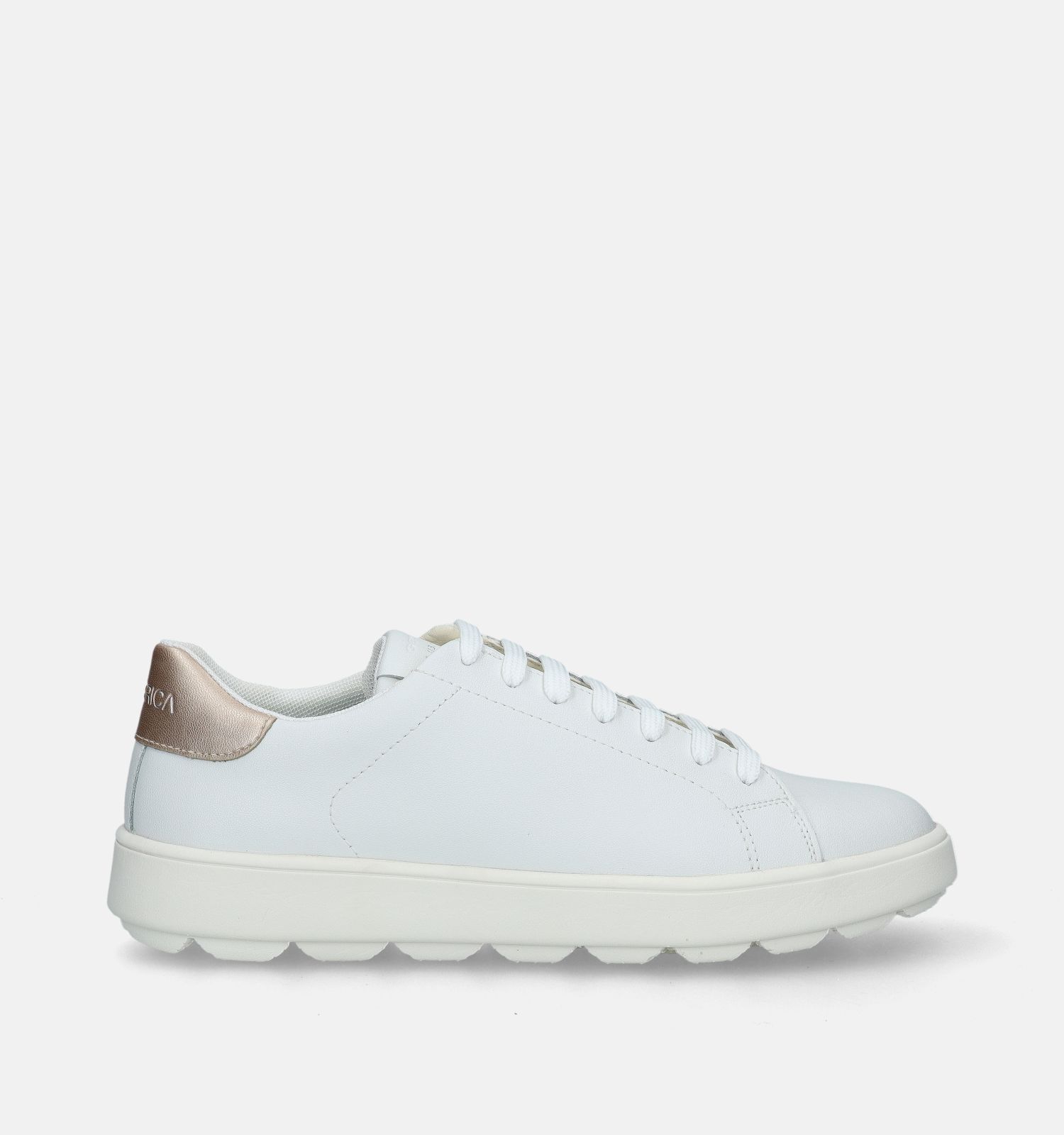 Geox Spherica Witte Sneakers Dames Sneakers Online op TORFS.BE