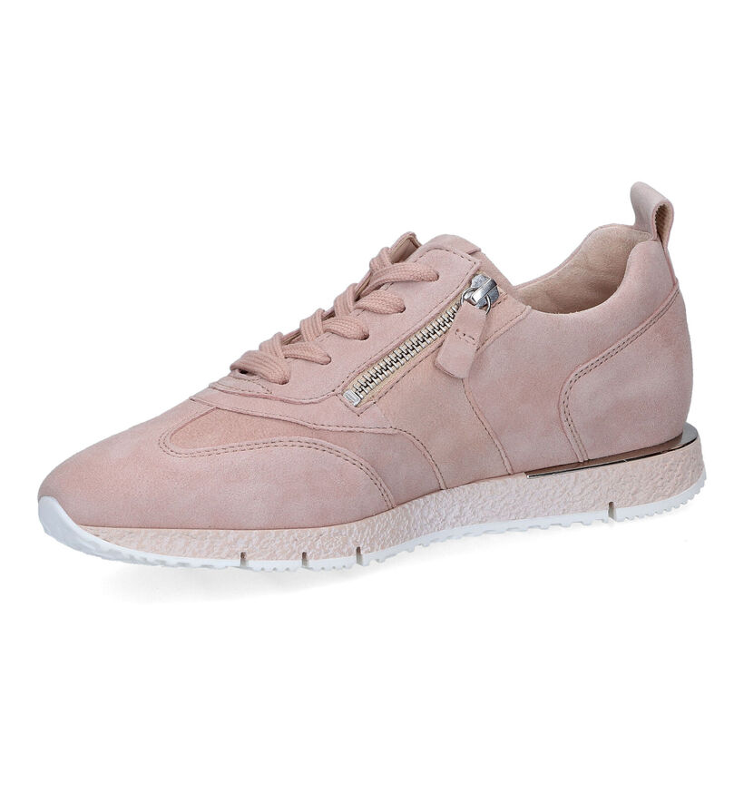 Gabor Best Fitting Chaussures à lacets en Rose pour femmes (306185) - pour semelles orthopédiques