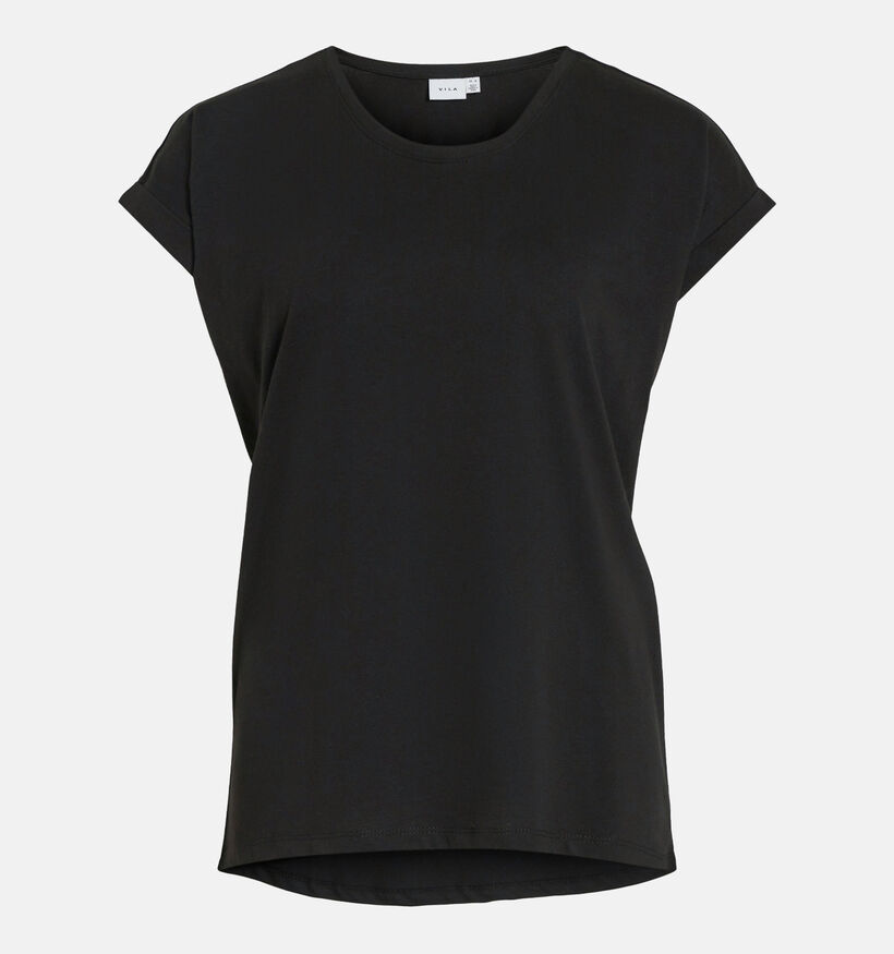 Vila Vidreamers Zwarte T-shirt voor dames (361338)