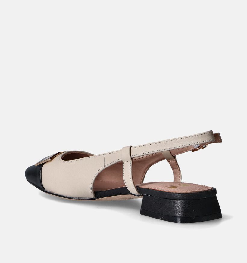 Nathan-Baume Escarpins slingback en Beige pour femmes (356279)