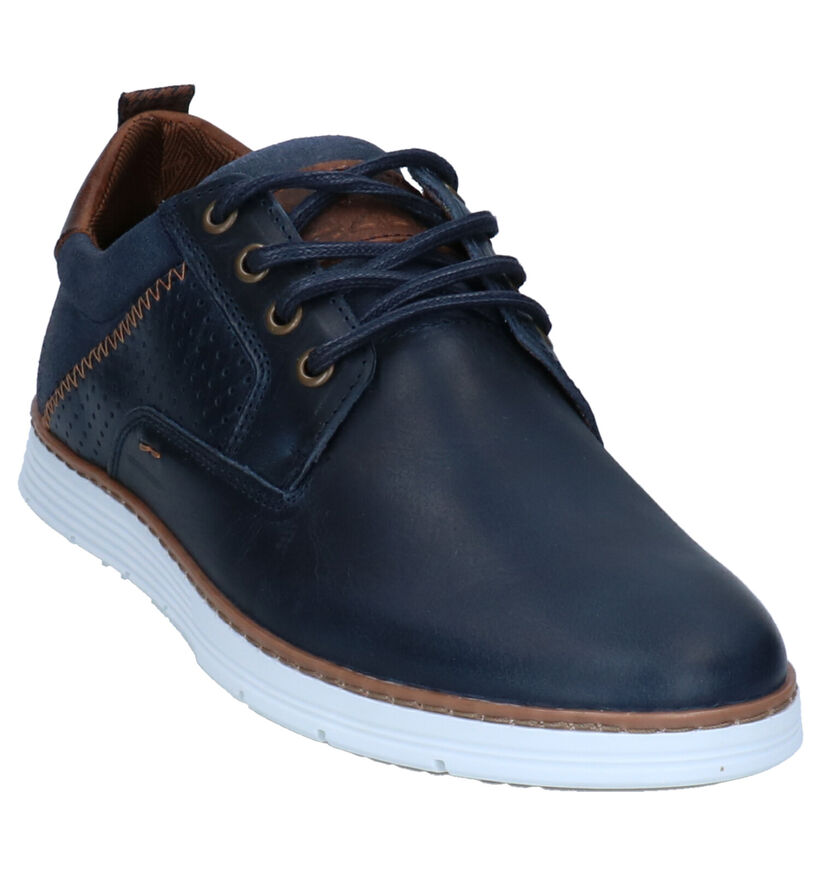 Bullboxer Cognac Veterschoenen in leer (276955)