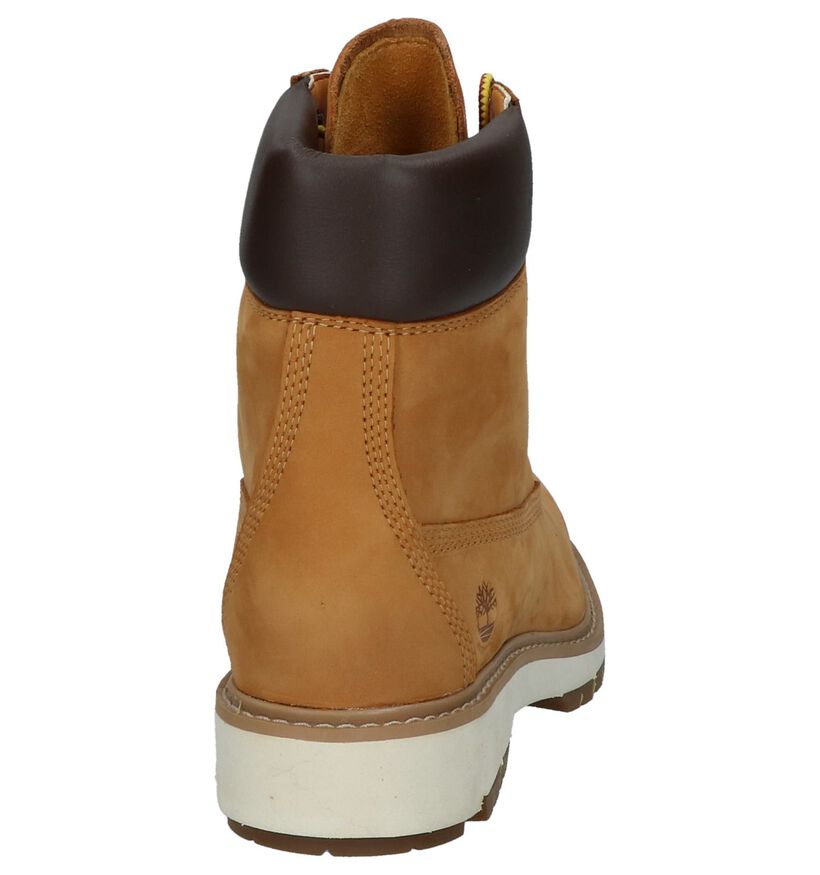 Timberland Lucia Way 6 Inch WP Zwarte Bottines voor dames (313455) - geschikt voor steunzolen