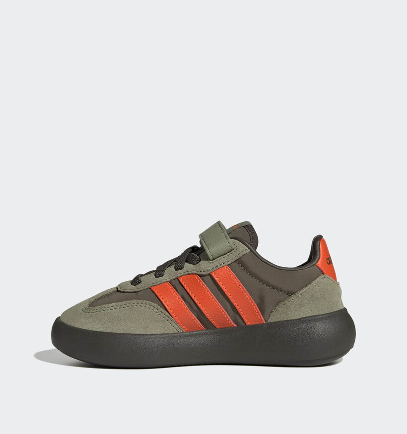 adidas Barreda Decode Kakigroene Sneakers voor jongens (365366) - geschikt voor steunzolen