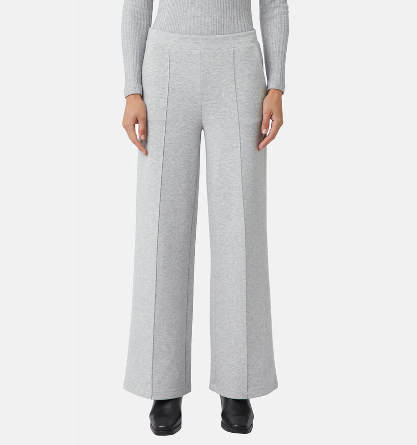 comma Lichtgrijze Geklede Broek voor dames (364869)