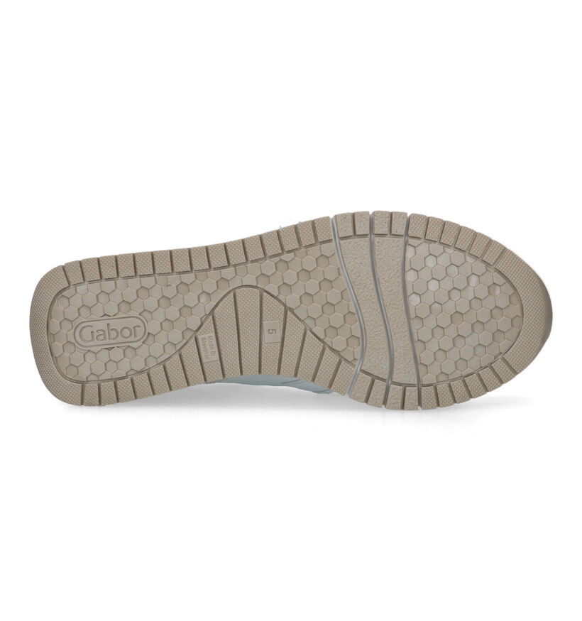 Gabor OptiFit Beige Veterschoenen voor dames (323155) - geschikt voor steunzolen