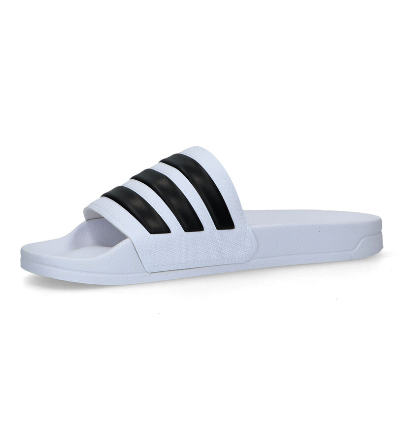 adidas Adilette Witte Badslippers voor dames (301979)