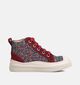 Milo & Mila Bordeaux Hoge Sneakers voor meisjes (362934) - geschikt voor steunzolen