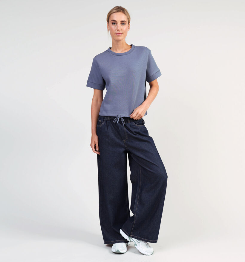 Vila Maldea Blauwe T-shirt voor dames (361360)