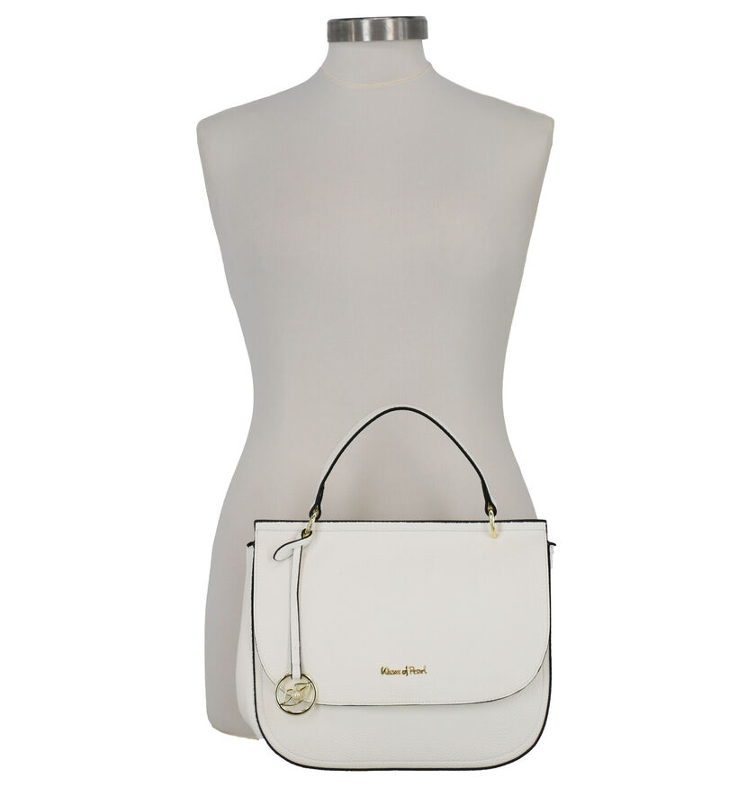 Kisses of Pearl Chloe Witte Handtas in kunstleer (273740)