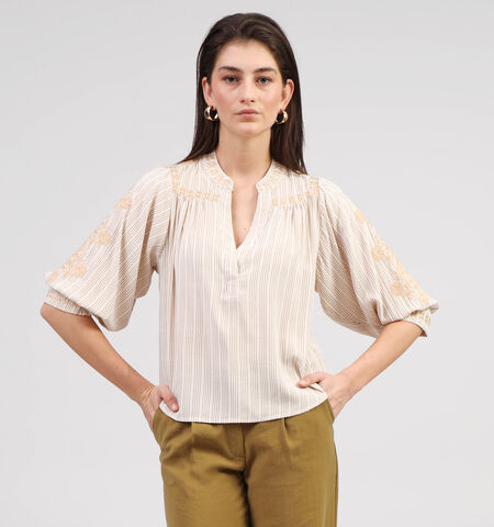 Blouse beige