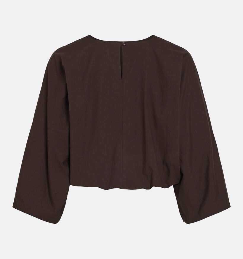 Vila Laluna Donkerbruine Blouse voor dames (379767)